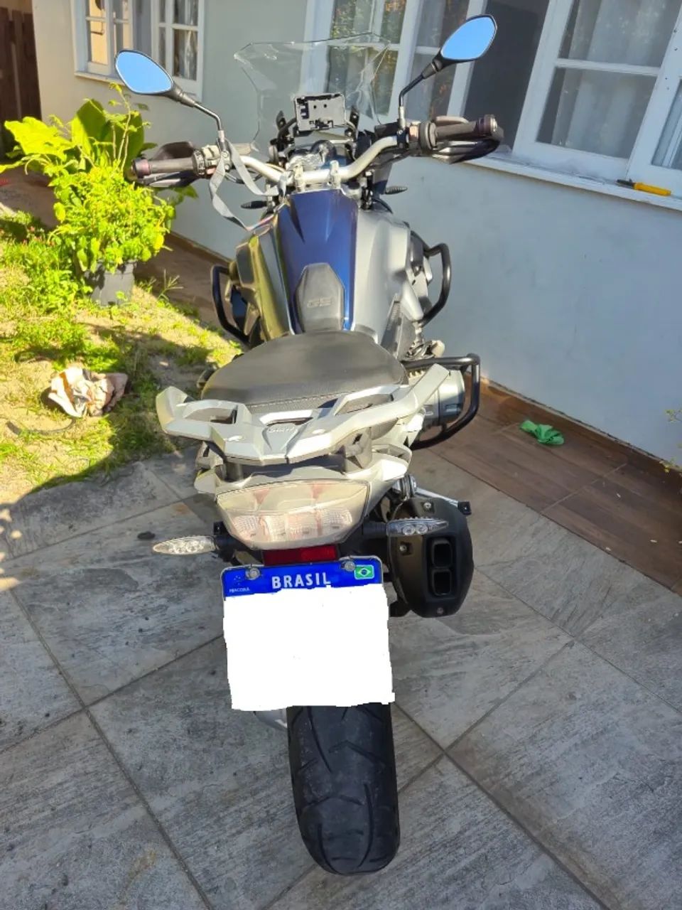 BMW R 1200 GS 2016 - Azul e Prata - Foto 3
