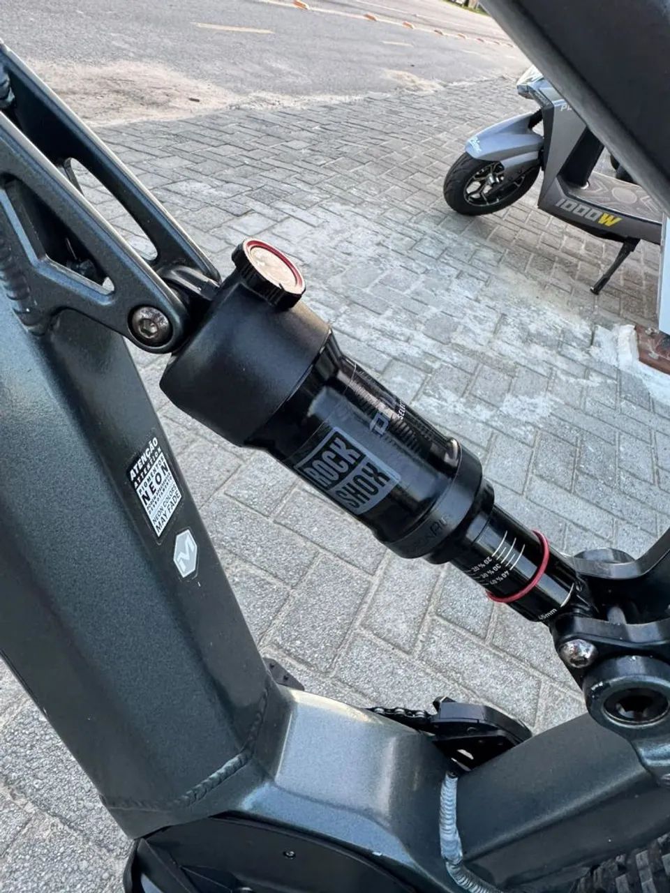 Bicicleta Elétrica Caloi FS E-vibe Full Suspension  - Foto 5