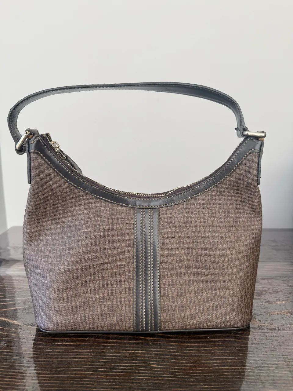 Bolsa Victor Hugo - canvas e couro 