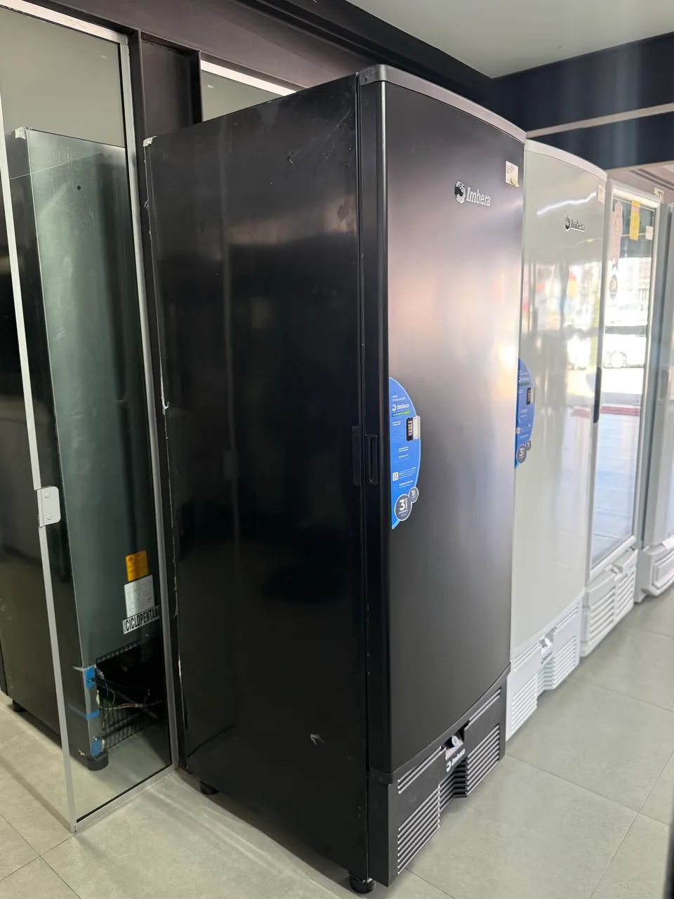 EVZ-21 PS PRETO FREEZER VERTICAL TRIPLA AÇÃO - IMBERA - Foto 2