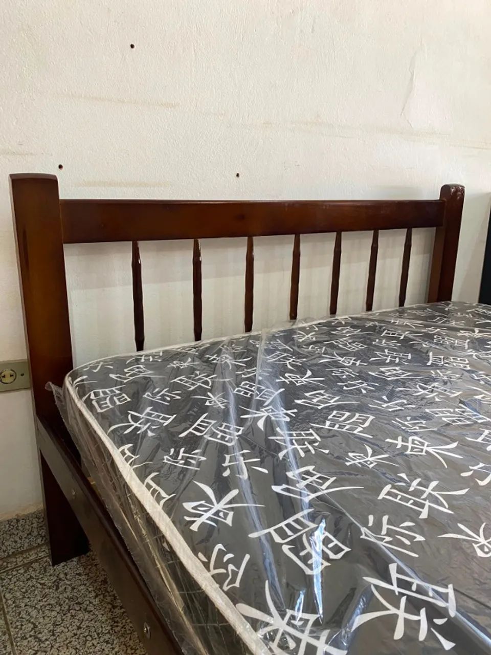 Cama de Casal de Madeira Rubin Nova, Entrego  - Foto 5