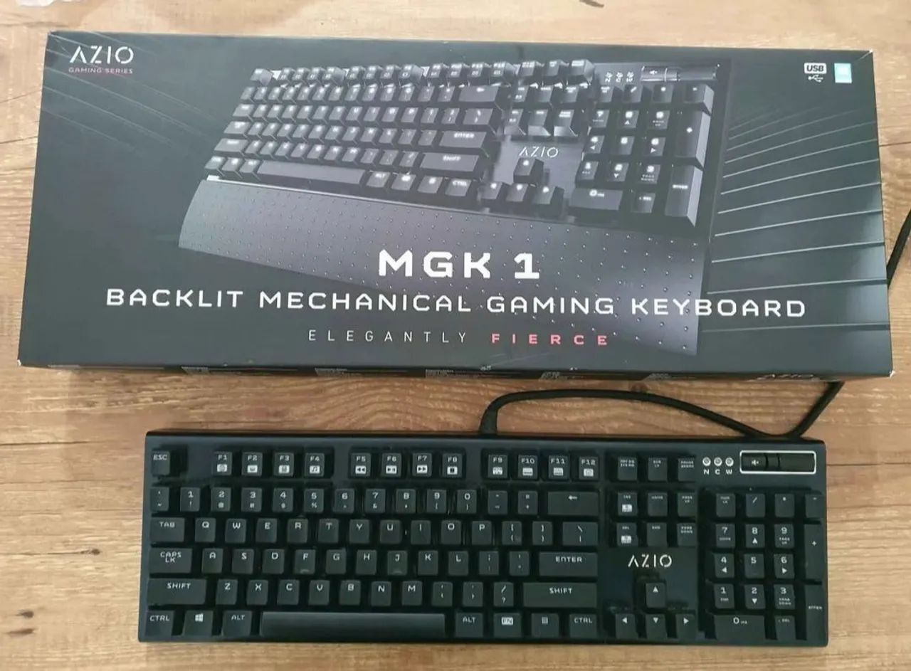 Teclado Mec ânico Azio MGK1 - Foto 2