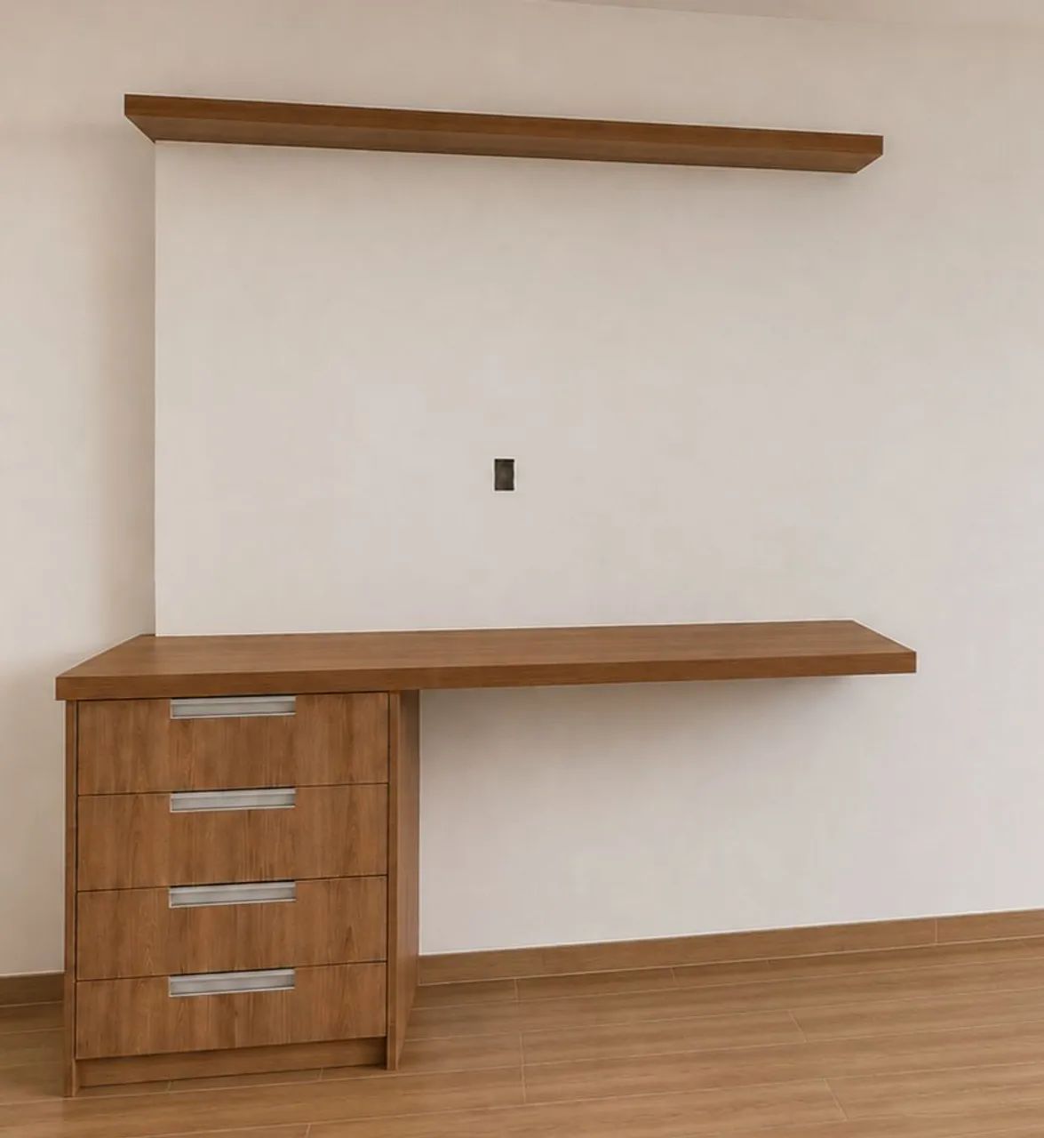 Módulo bancada e gavetas com painel de TV - Foto 2