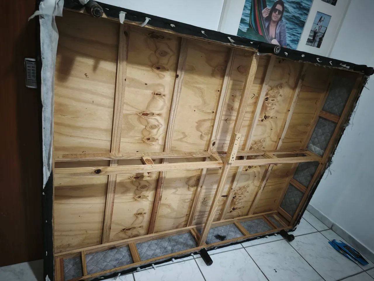 Box casal com rodinha preta - Foto 3