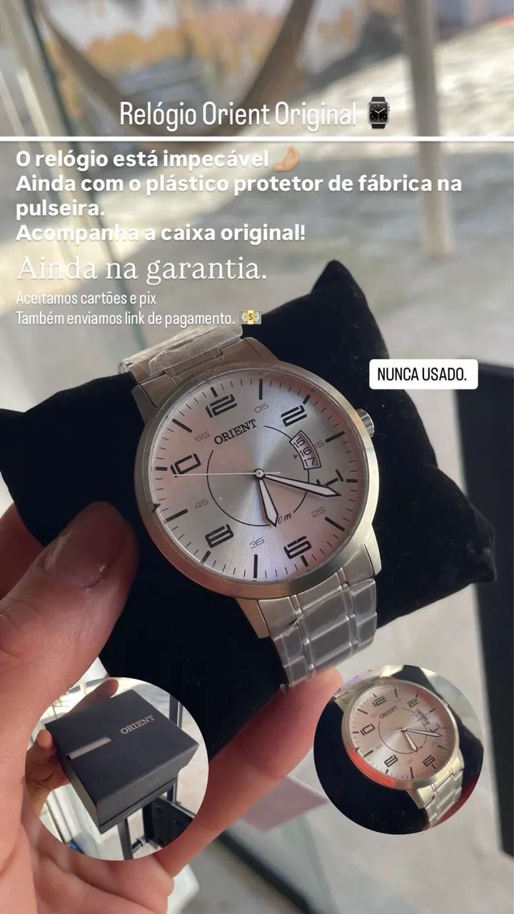 Relógio Orient 100% Original 