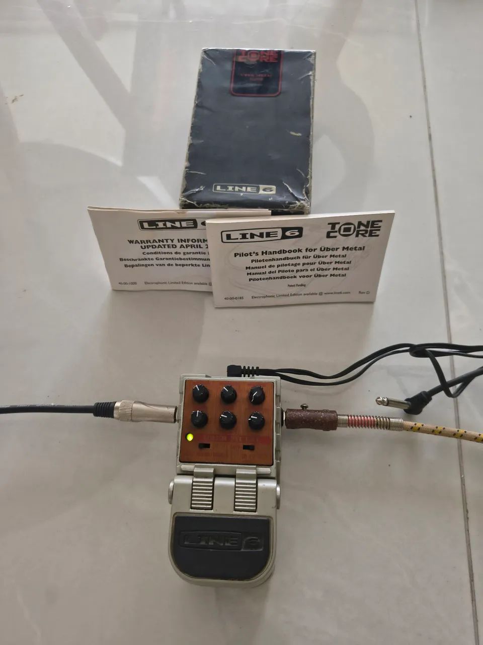 Pedal Uber Metal - Distortion - Tone Core - LINE 6 - Excelente Estado! - Foto 2