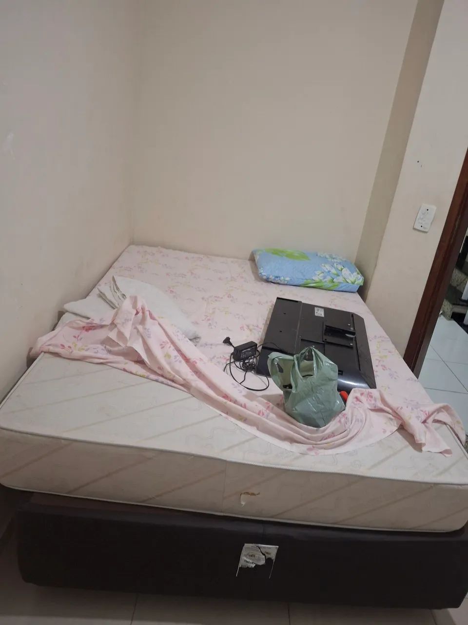 Cama Box Casal com Colchão Duro para coluna