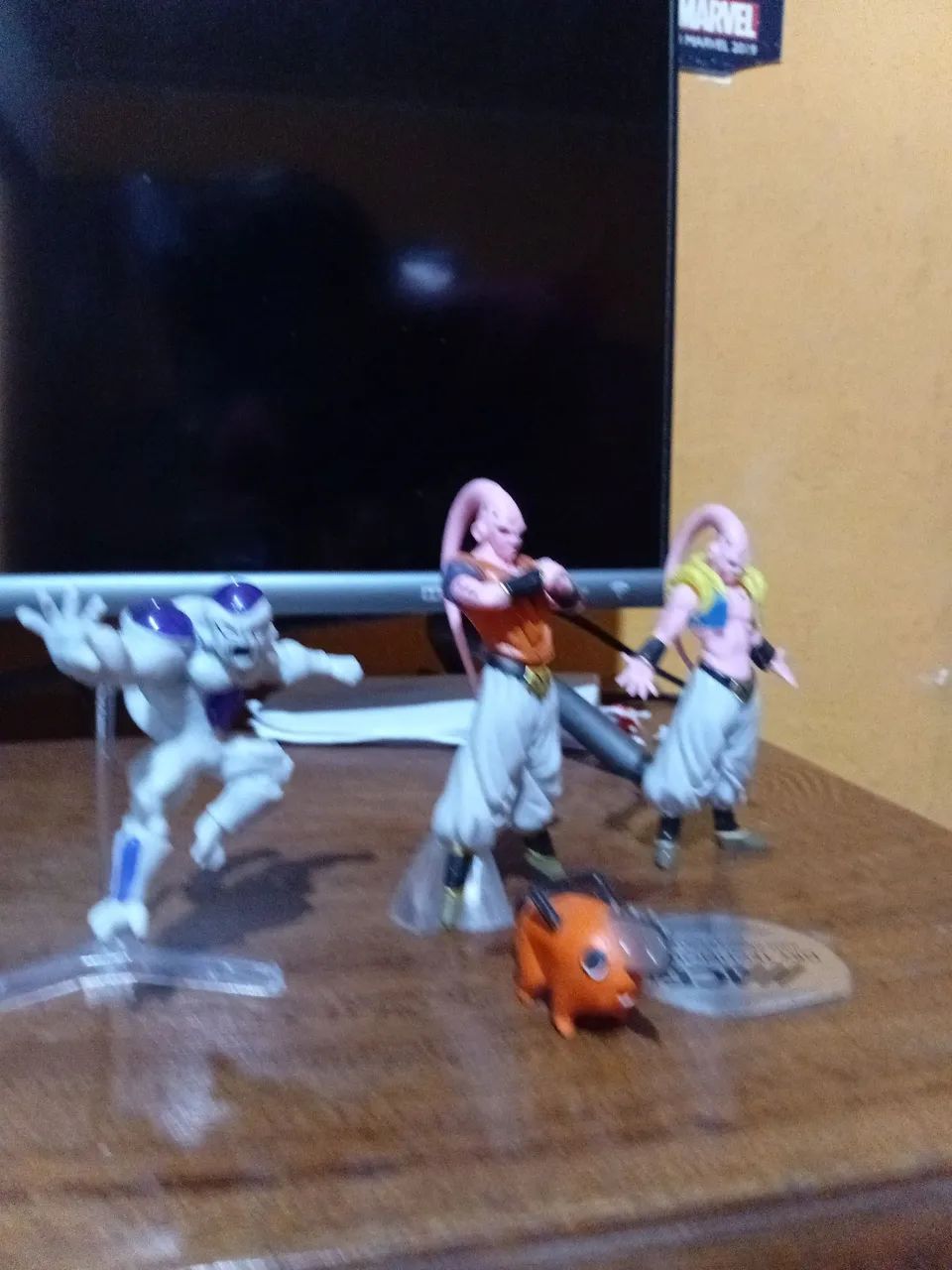 Conjunto de action figure (majin boo e freeza) - Foto 5