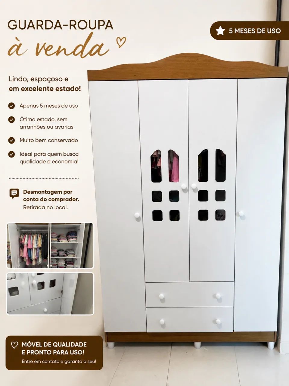 Guarda Roupa Infantil