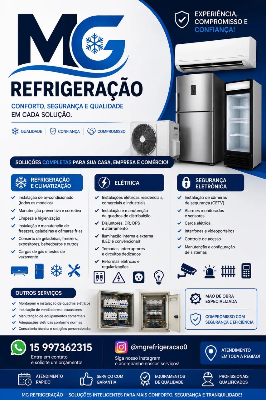 Serviços de ar condicionado, Elétrica, 