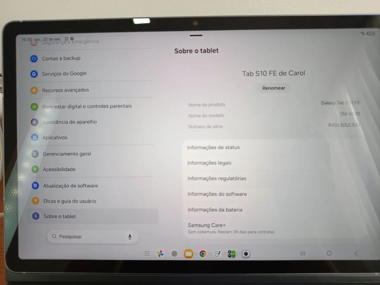Samsung Galaxy tab S10 FE 128Gb - Foto 4