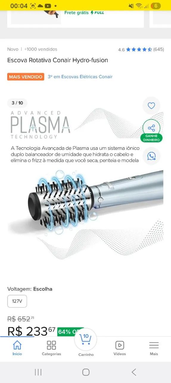 Escova secadora modeladora  - Foto 4