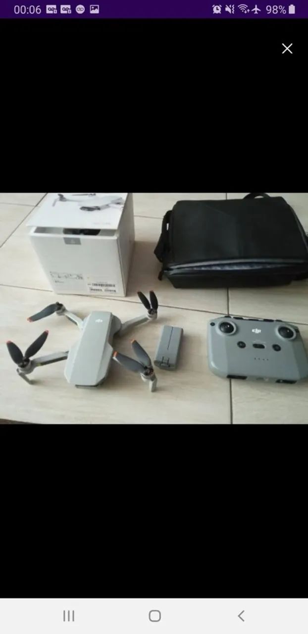 DJI Mini 2 Fly More Combo Completo 4K - Impecável e Pronto para Voar - Foto 4