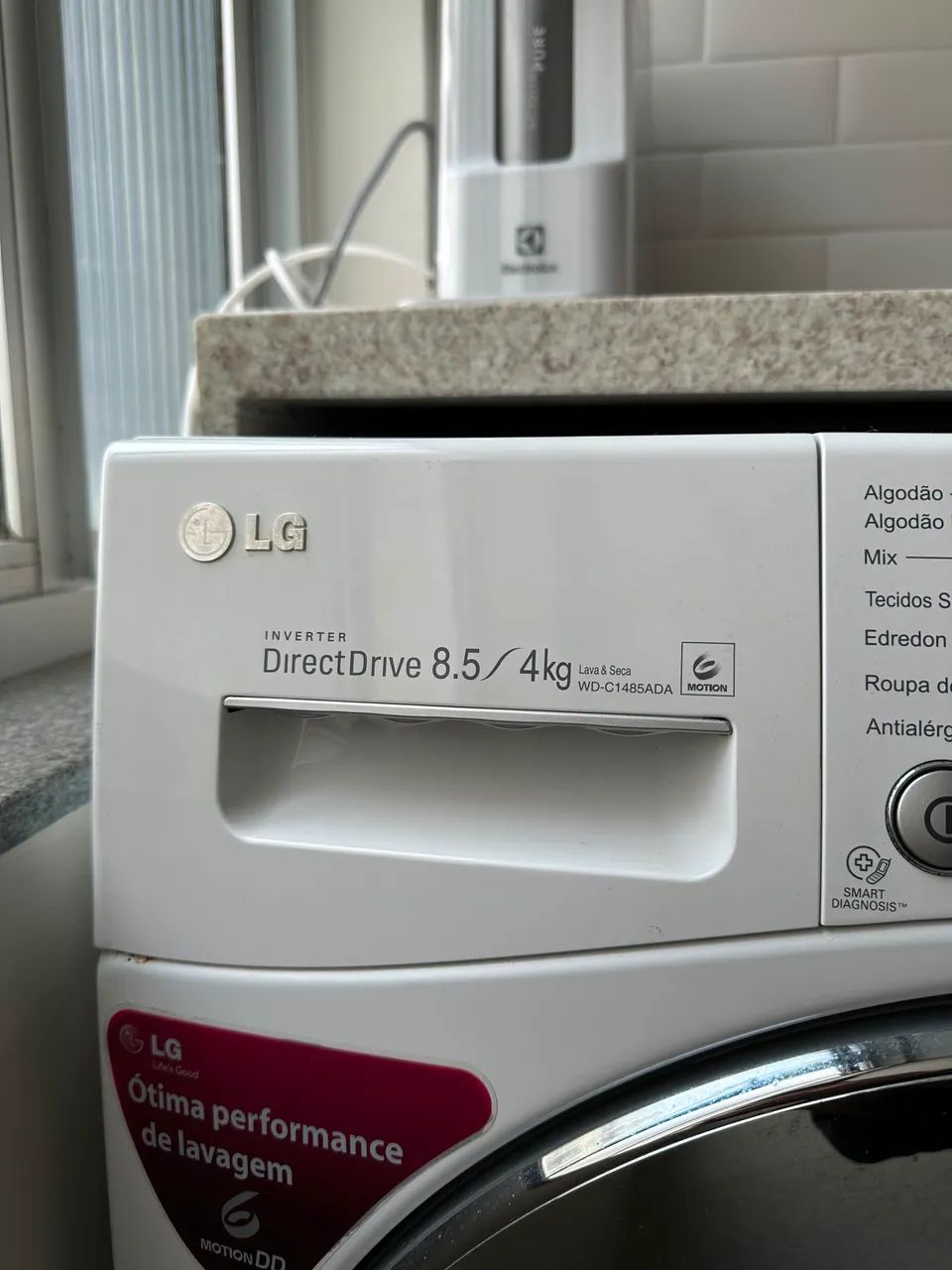 Maquina Lava e Seca LG Inverter DirectDrive 8.5 - Foto 3