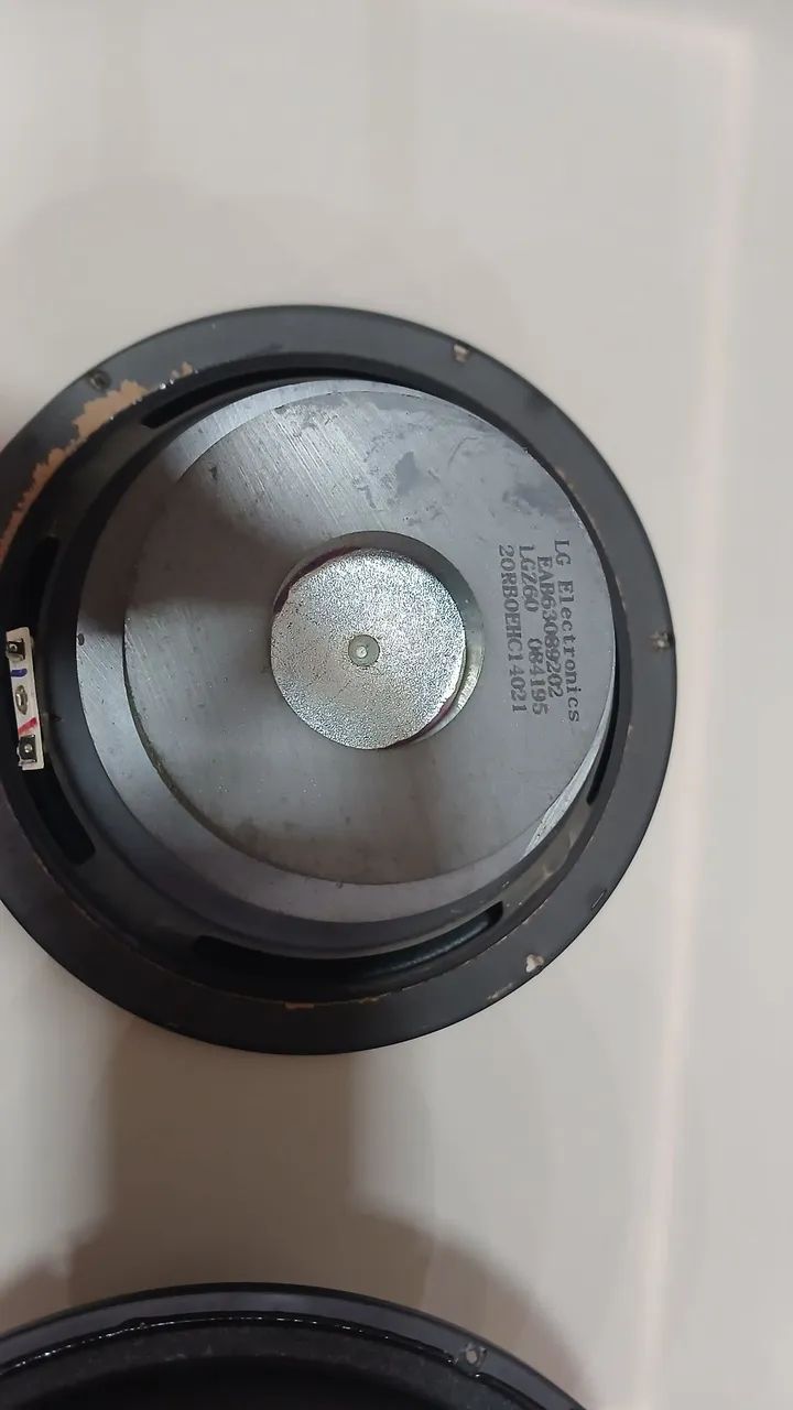 1 alto falante woofer 8 polegadas original LG 6 ohms. - Foto 2