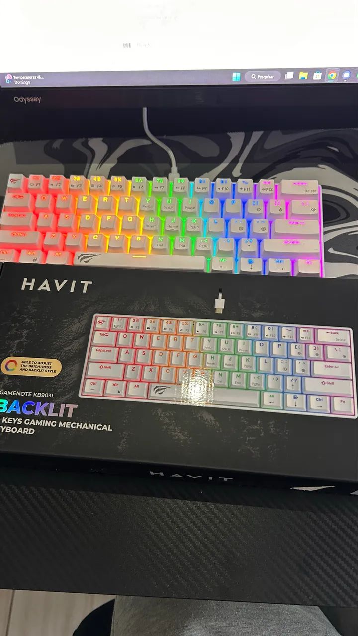 Teclado gamer 60% HAVIT - Foto 4