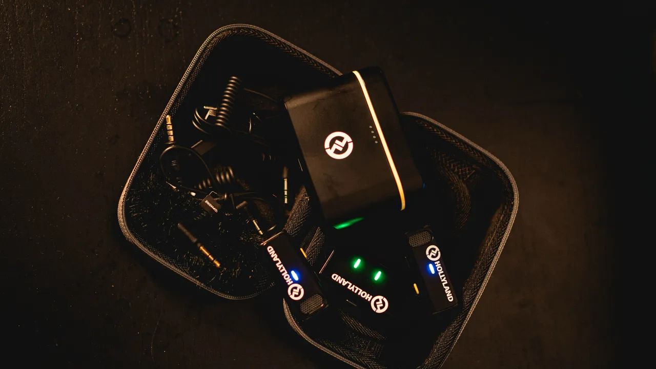 Mic lapela Hollyland lark M1