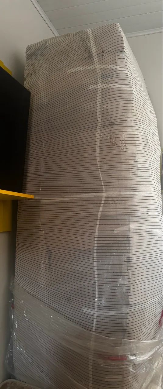 Sofá 3 lugares cama inbox - suede - Foto 3