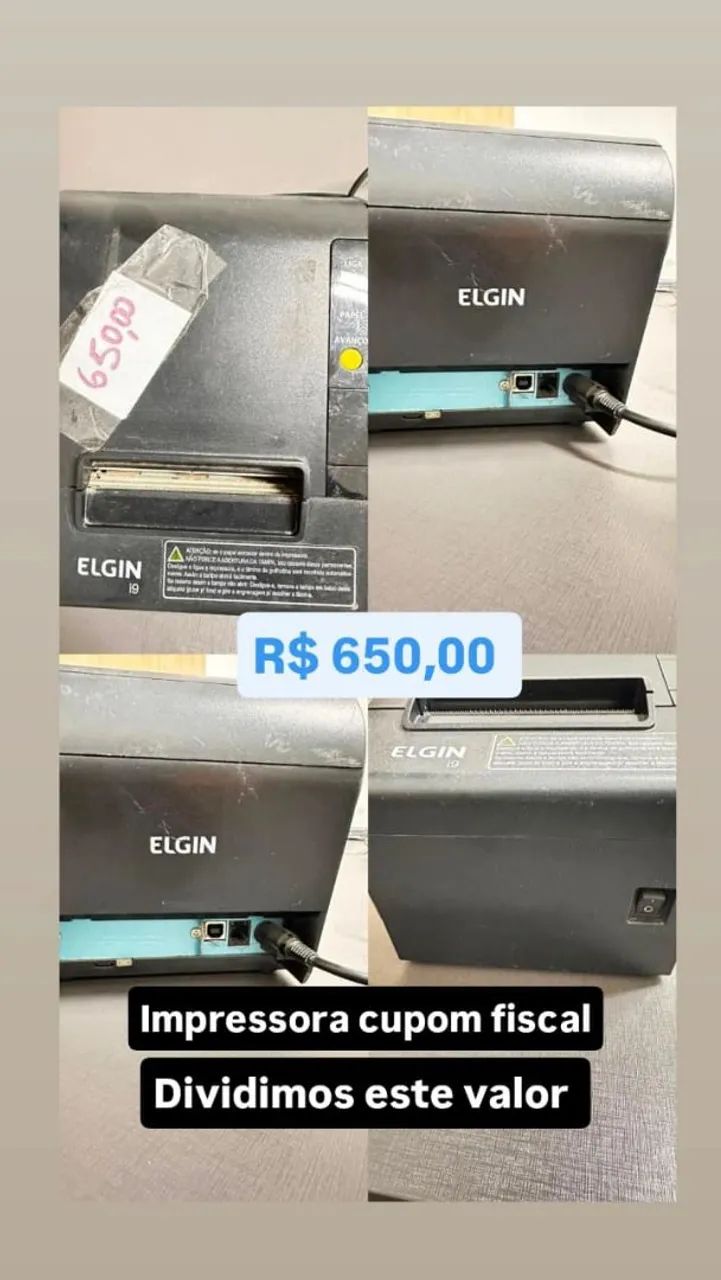 Impressora de cupom fiscal 