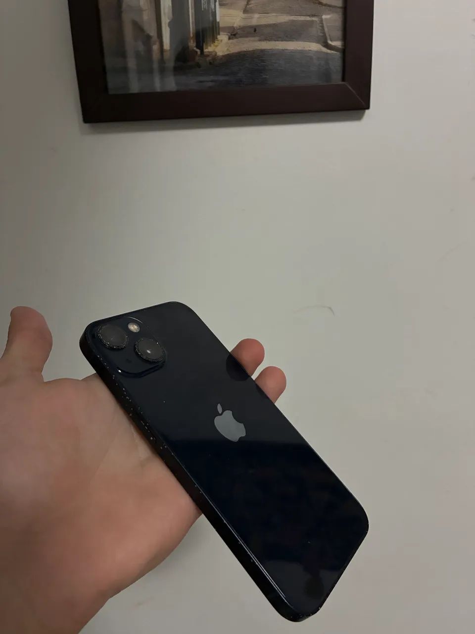 IPHONE 13-128gb (cor meia noite ) com marcas  - Foto 2