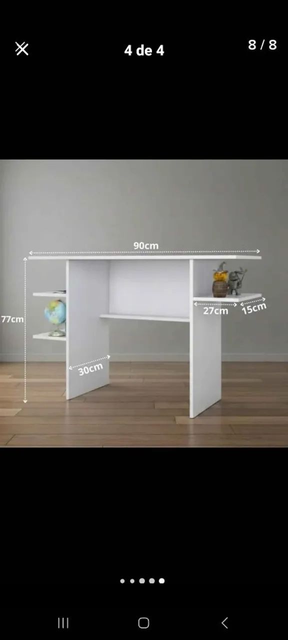 Vendo mesa e cadeira (novo na caixa) - Foto 4