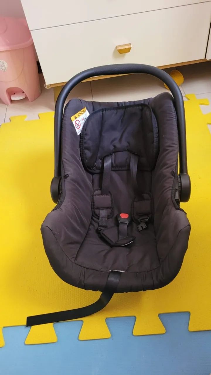 Bebê Conforto Galzerano Grid Black
