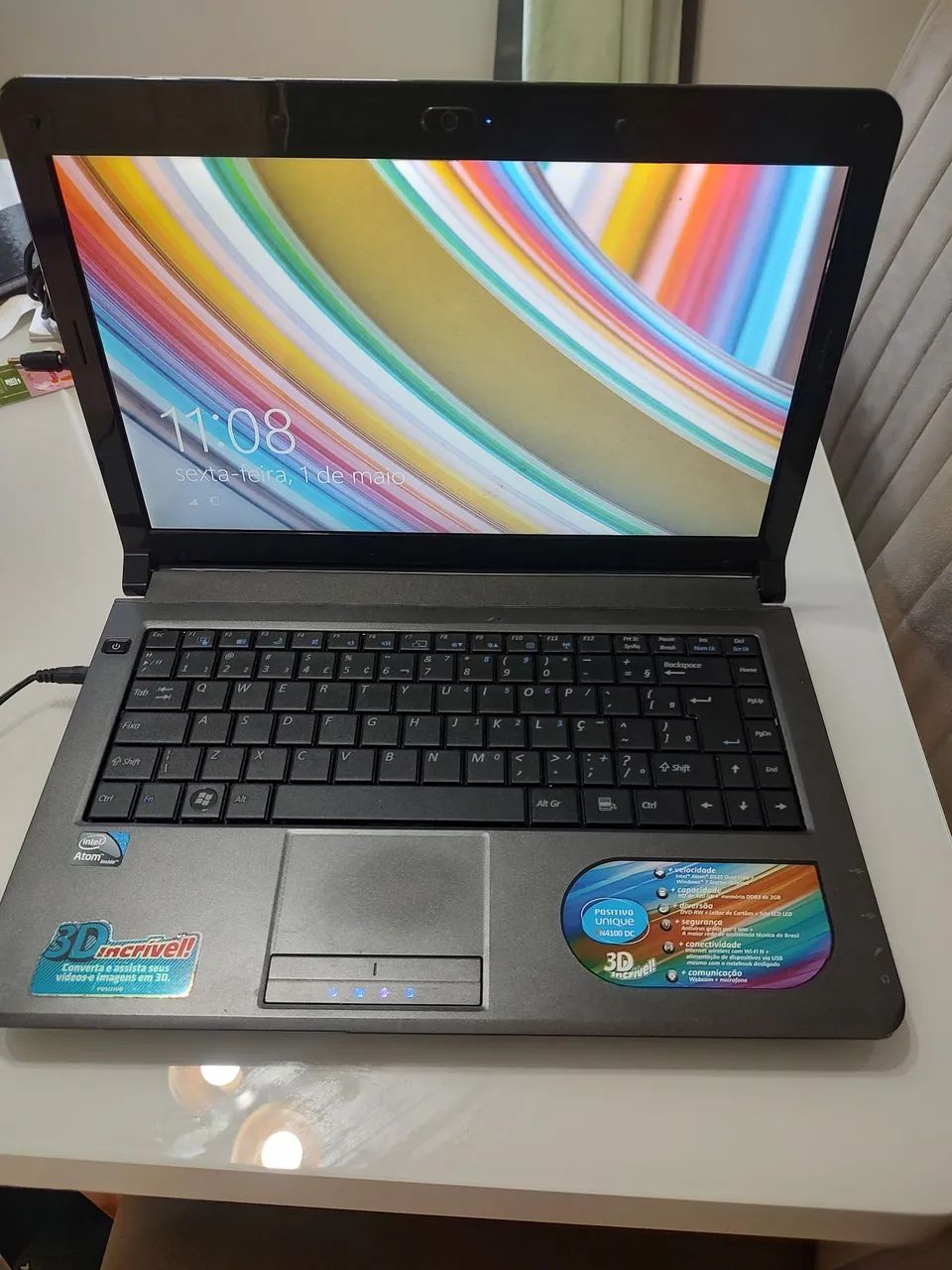Vendo notebook usado, precisa trocar a bateria está funcionando normalmente  - Foto 5