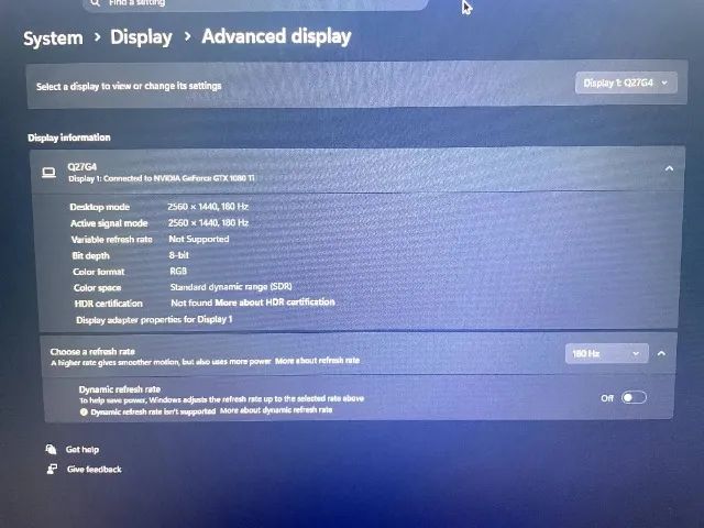 Monitor Gamer QUAD HD 180hz 27 Polegadas - Foto 3