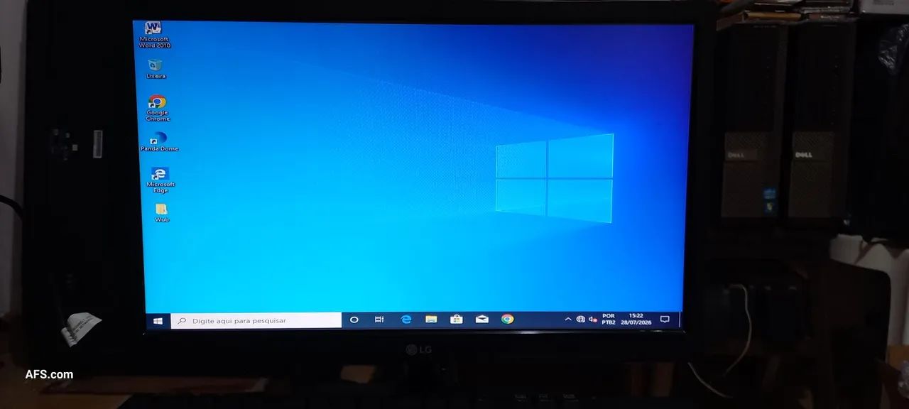 CPU Dell com teclado e mouse  - Foto 3
