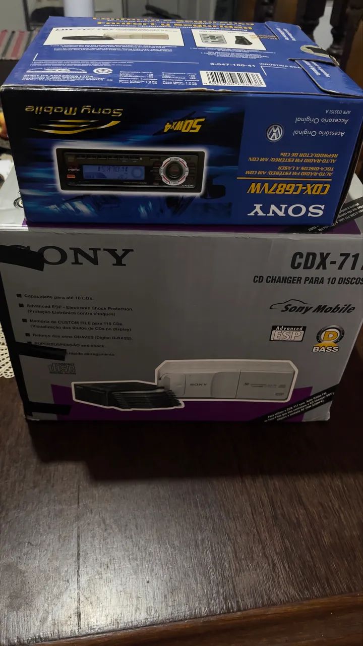 Radio sony e cdx