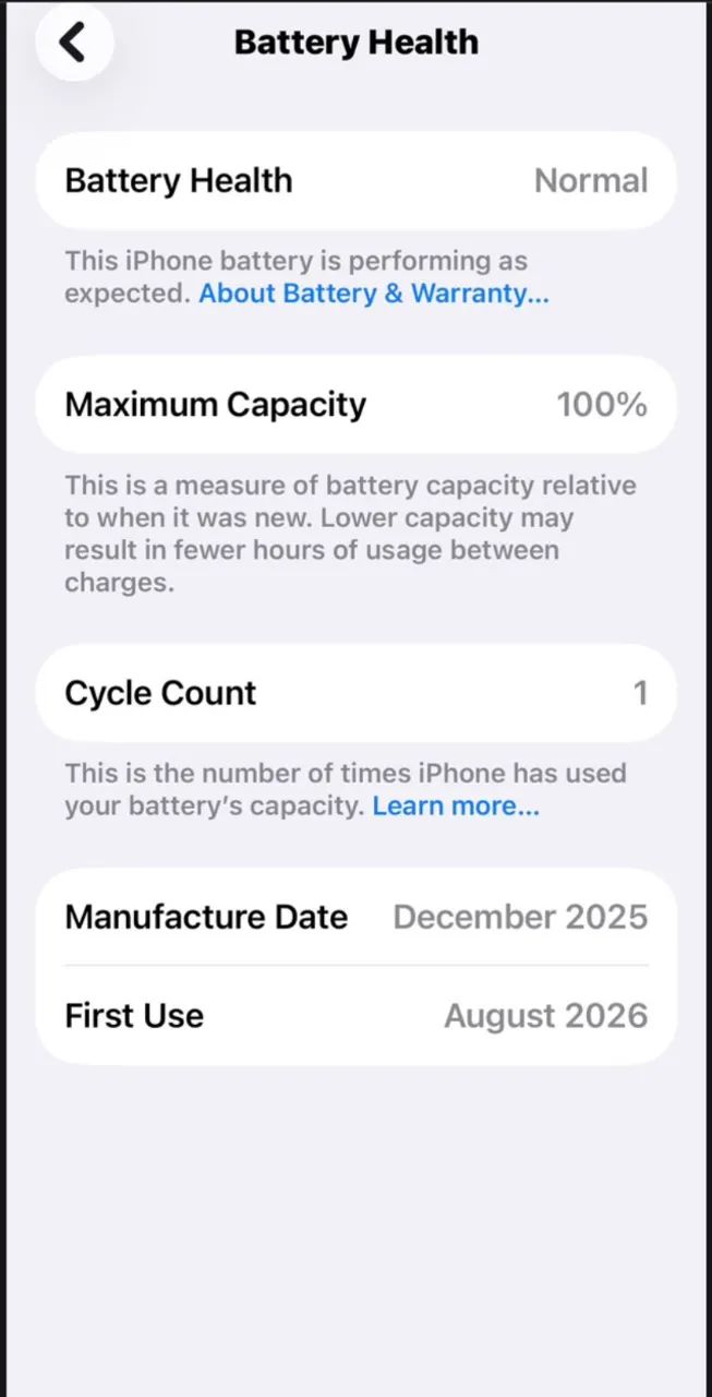iPhone 17e 256GB Branco | Anatel | NF Apple | 100% Bateria | Impecável - Foto 3