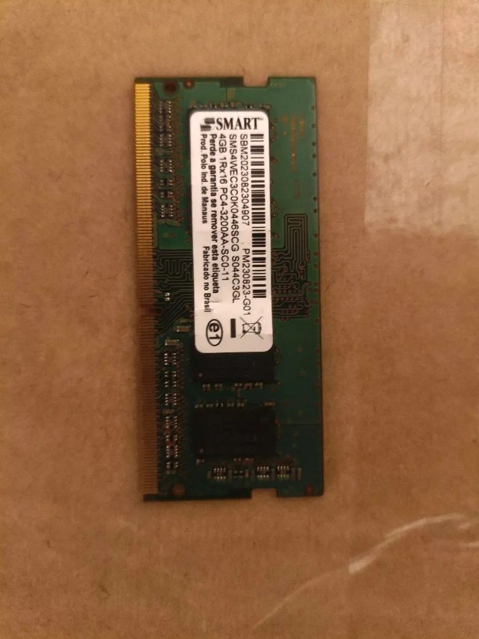 Memória DDR 4 Notebook 4Gb