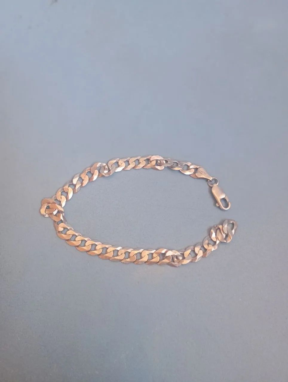 Pulseira de prata masculina  - Foto 2