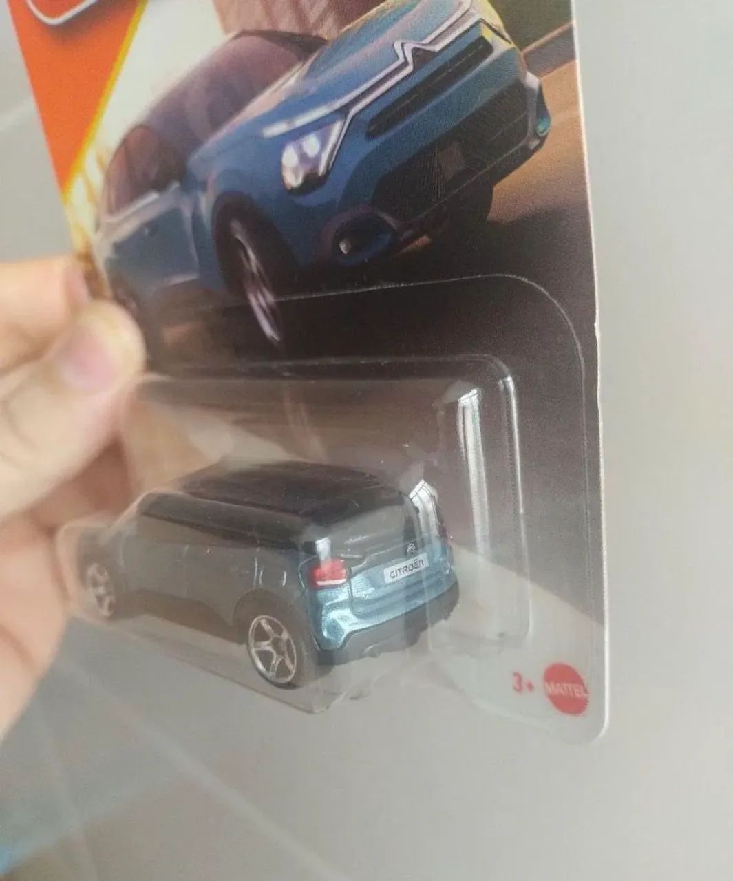 Miniatura Matchbox Citroen e-C4 Azul Novo 1:64 - Foto 3