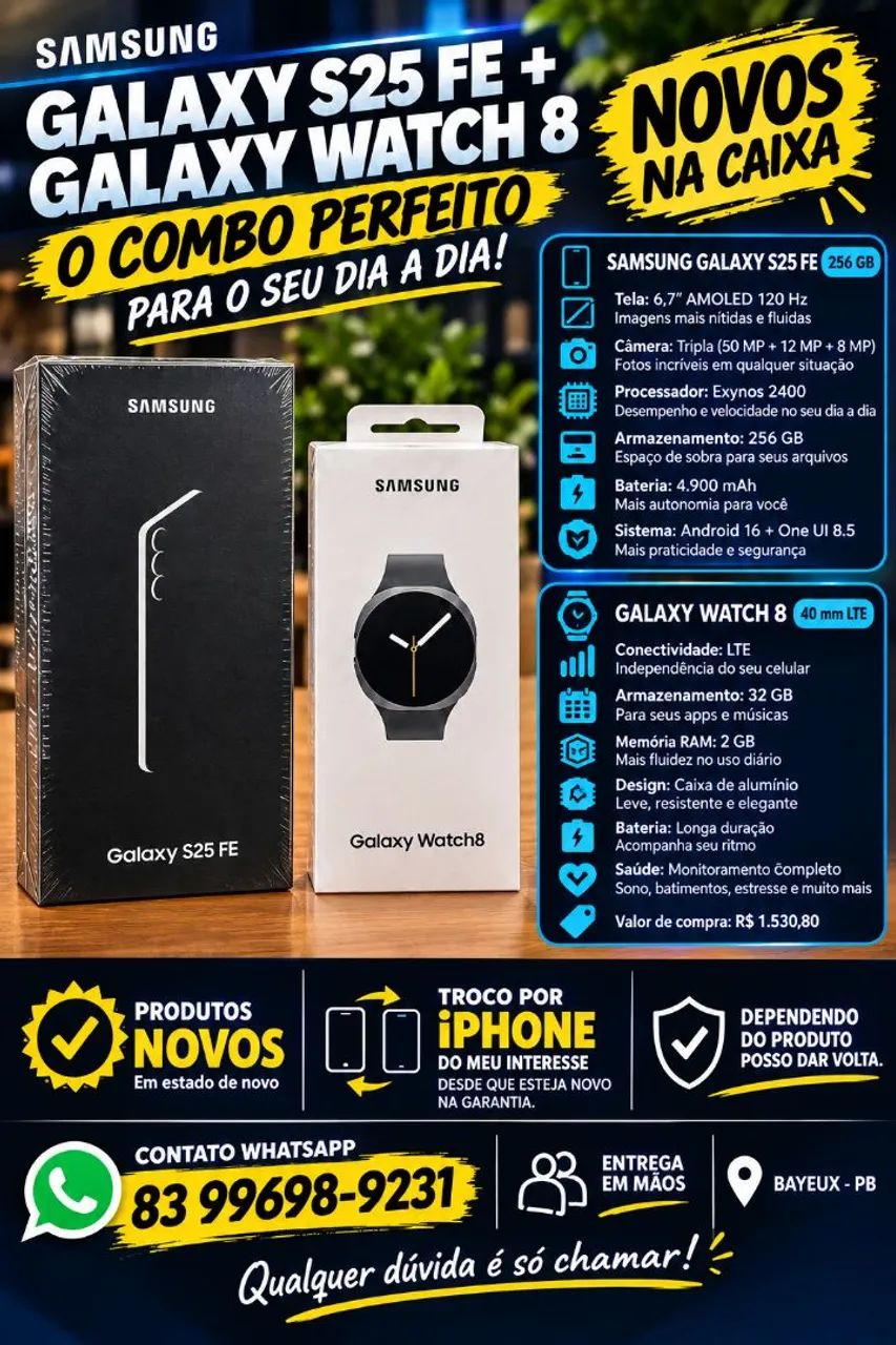 Troco em IPHONE 15 ou 16 Leia o anúncio 