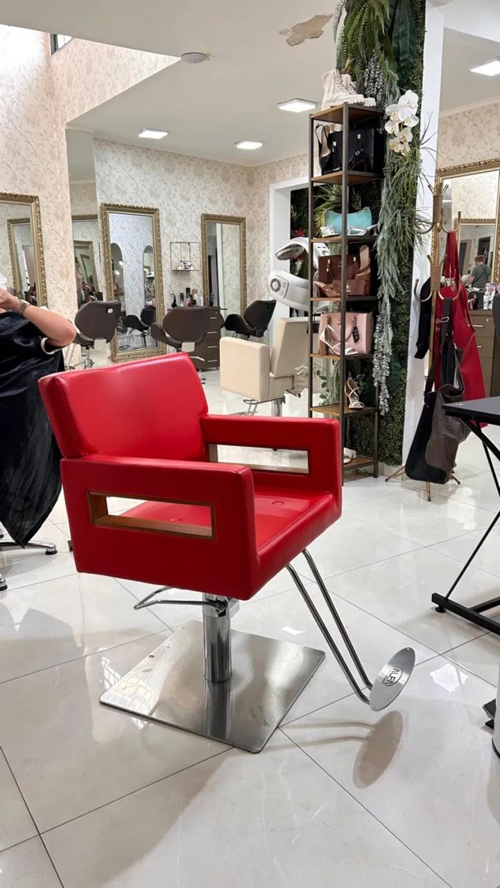 Cadeira Hidráulica para Cabeleireiro 