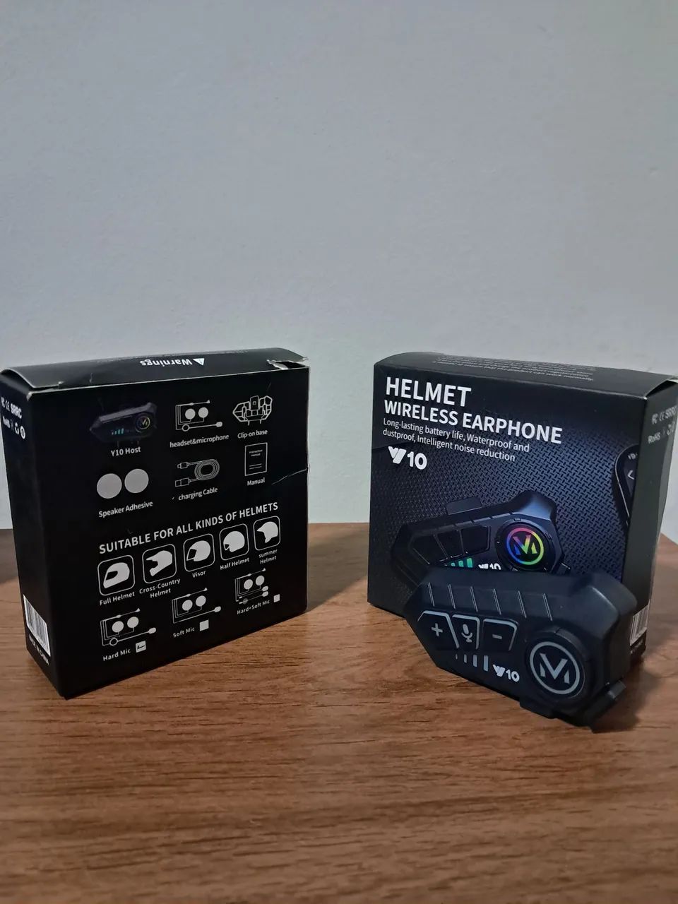 Intercomunicador Bluetooth para Capacete V10 | Atenda Chamadas e Ouça Música - Foto 3
