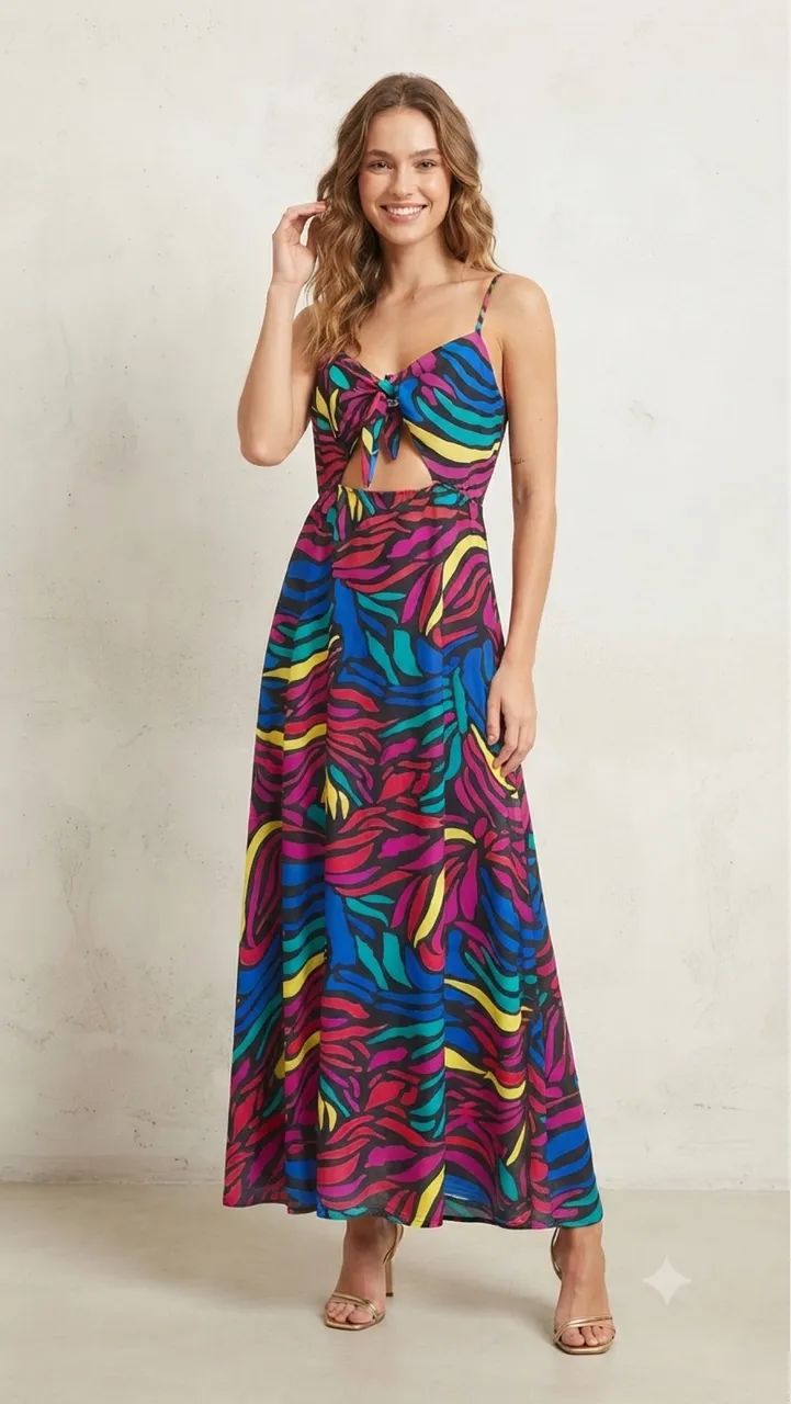 Vestido Lança Perfume TAM M 