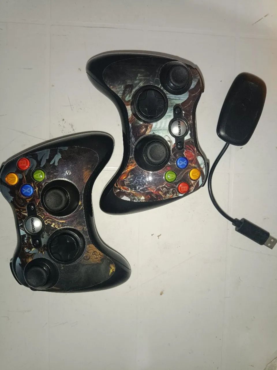 Controles Xbox 360 e funcionam em Pc 