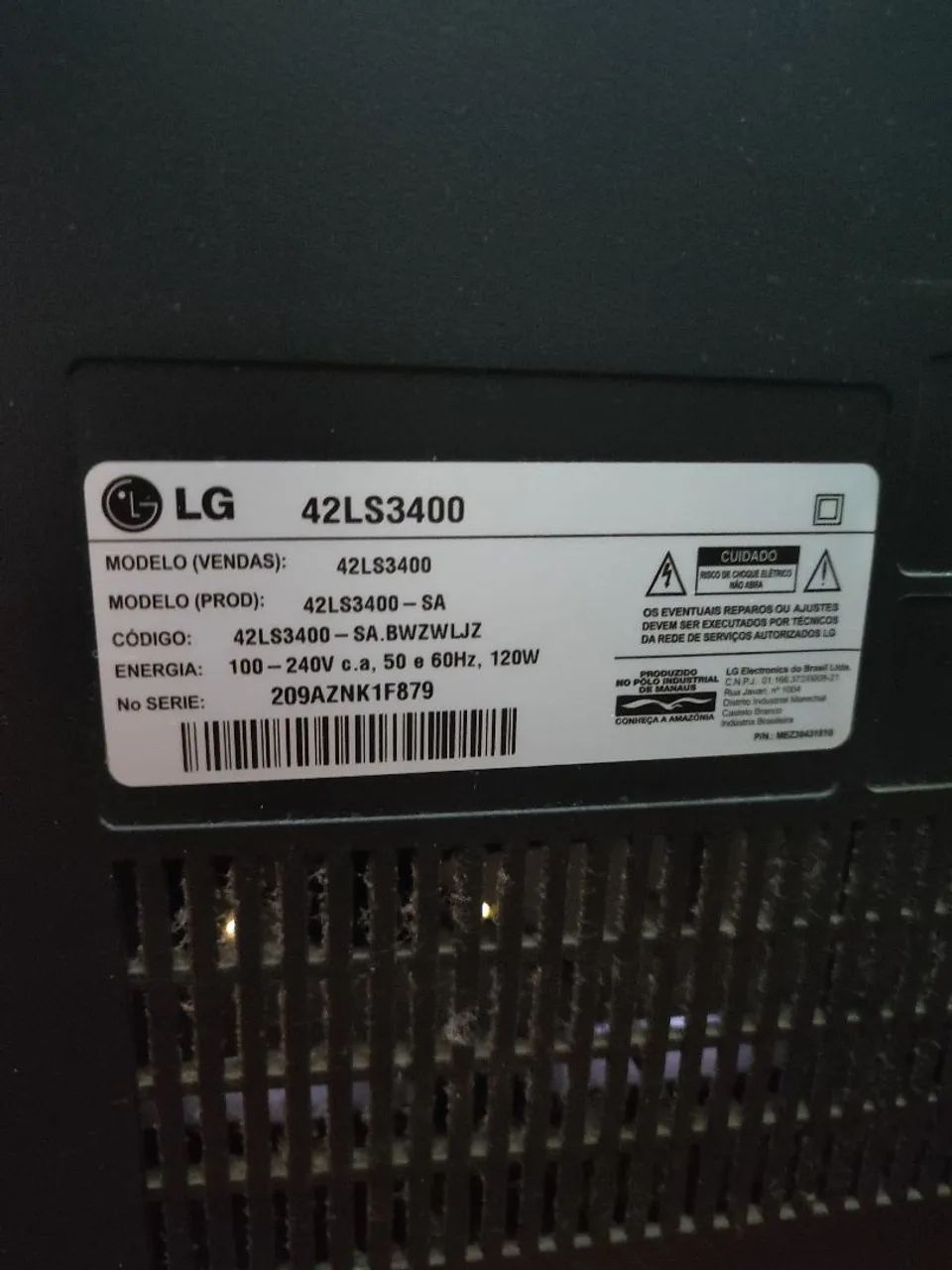 TV LG 42 POLEGADAS ( NÃO É SMART) - Foto 5