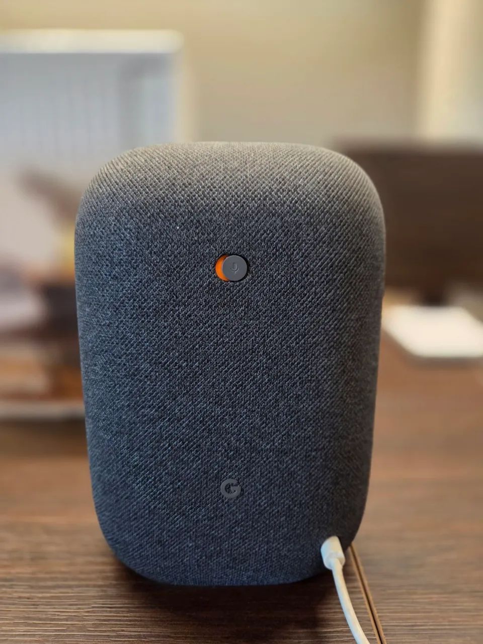 Caixa de Som Inteligente Google Nest Áudio *Gemini* - Foto 5