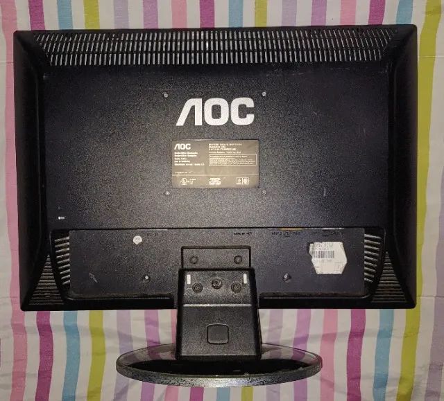 Monitor AOC 912Vwa LCD 19 pol com defeito - Foto 2