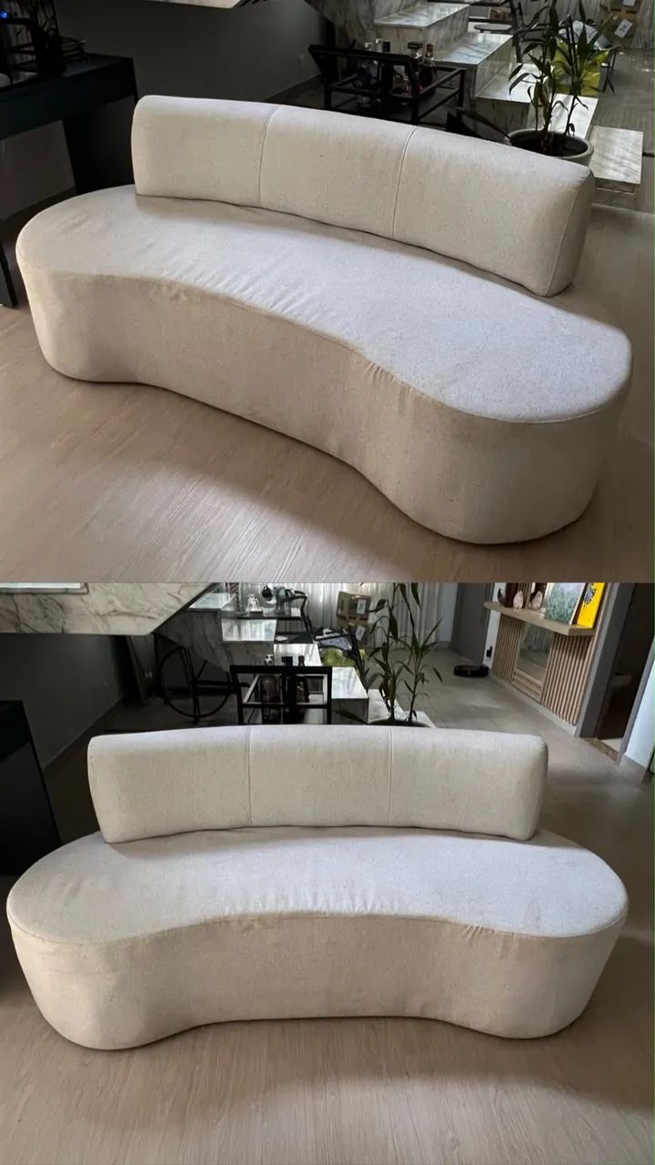 SOFA ORGÂNICO - CINZA 