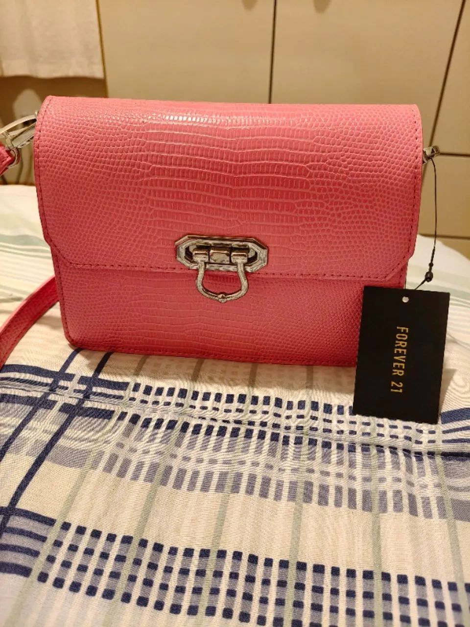 Bolsa Feminina Forever 21 - Rosa