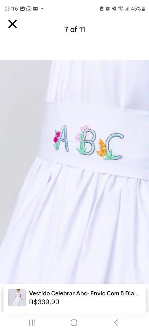 Vestido perfeito ABC - Foto 4