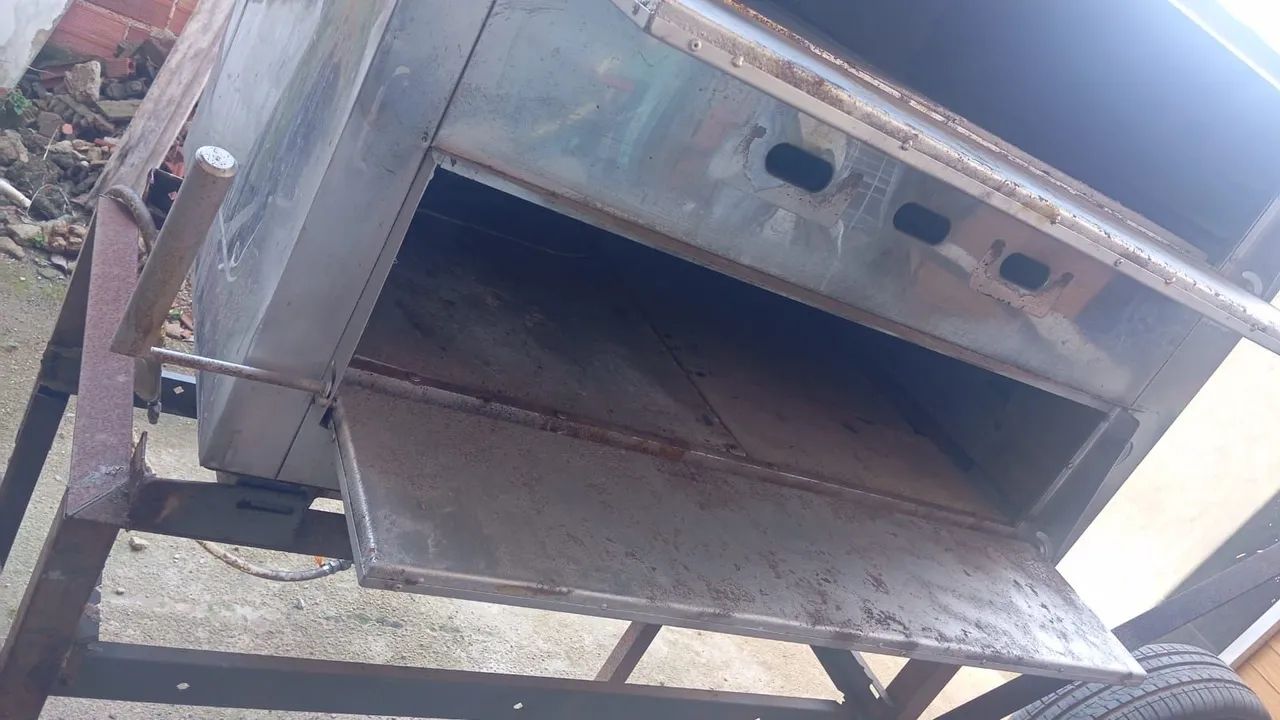 Forno a gás para pizza e bolo  - Foto 3