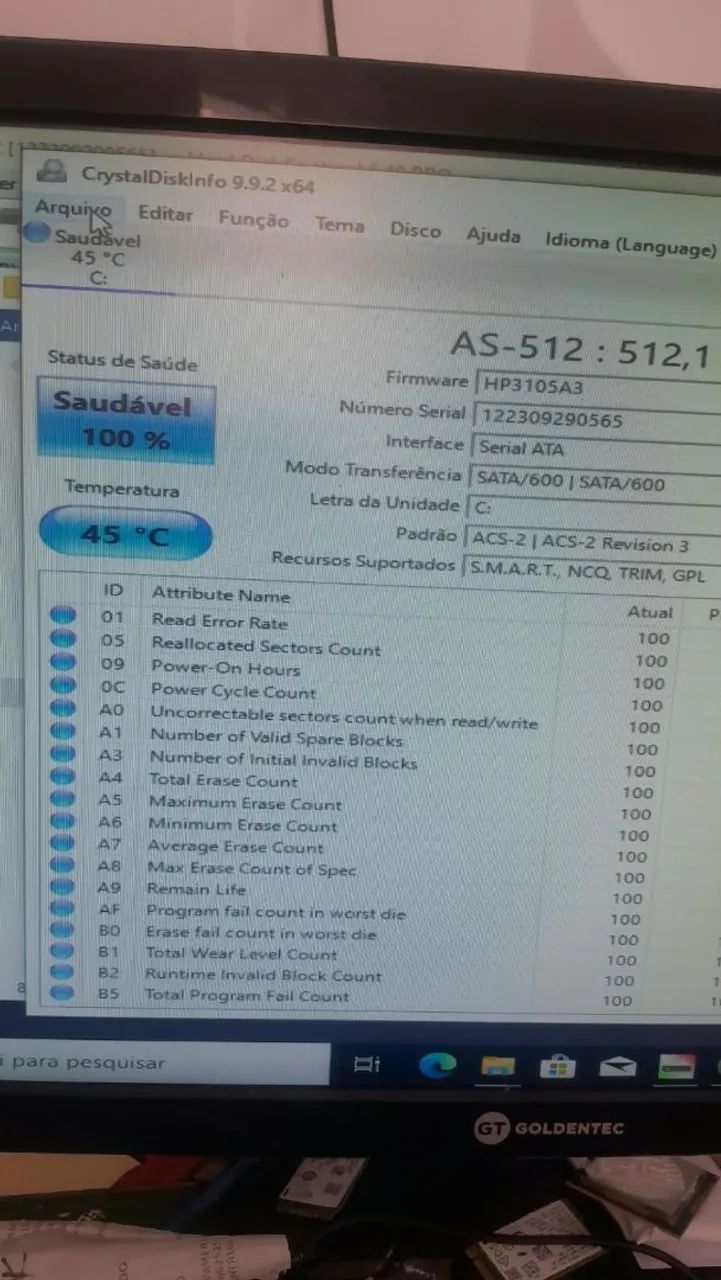 SSD 521GB - Foto 4