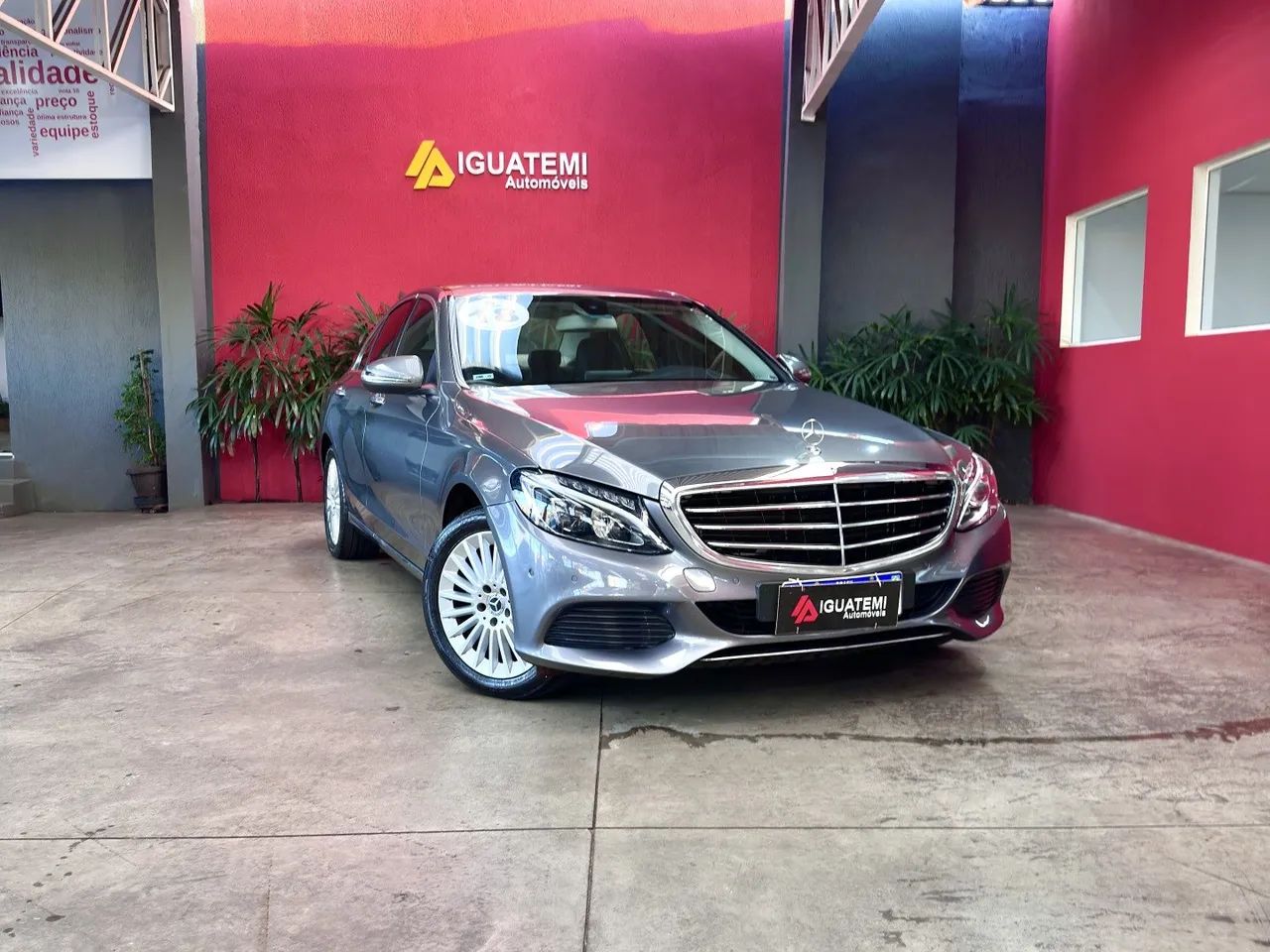 Mercedes-Benz C-180 CGI Exc. 1.6/1.6 Flex TB 16V Aut. 2018