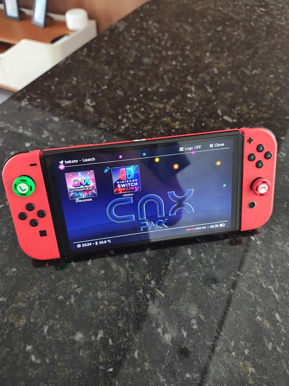 Switch OLED versão Mario *desb - Foto 5