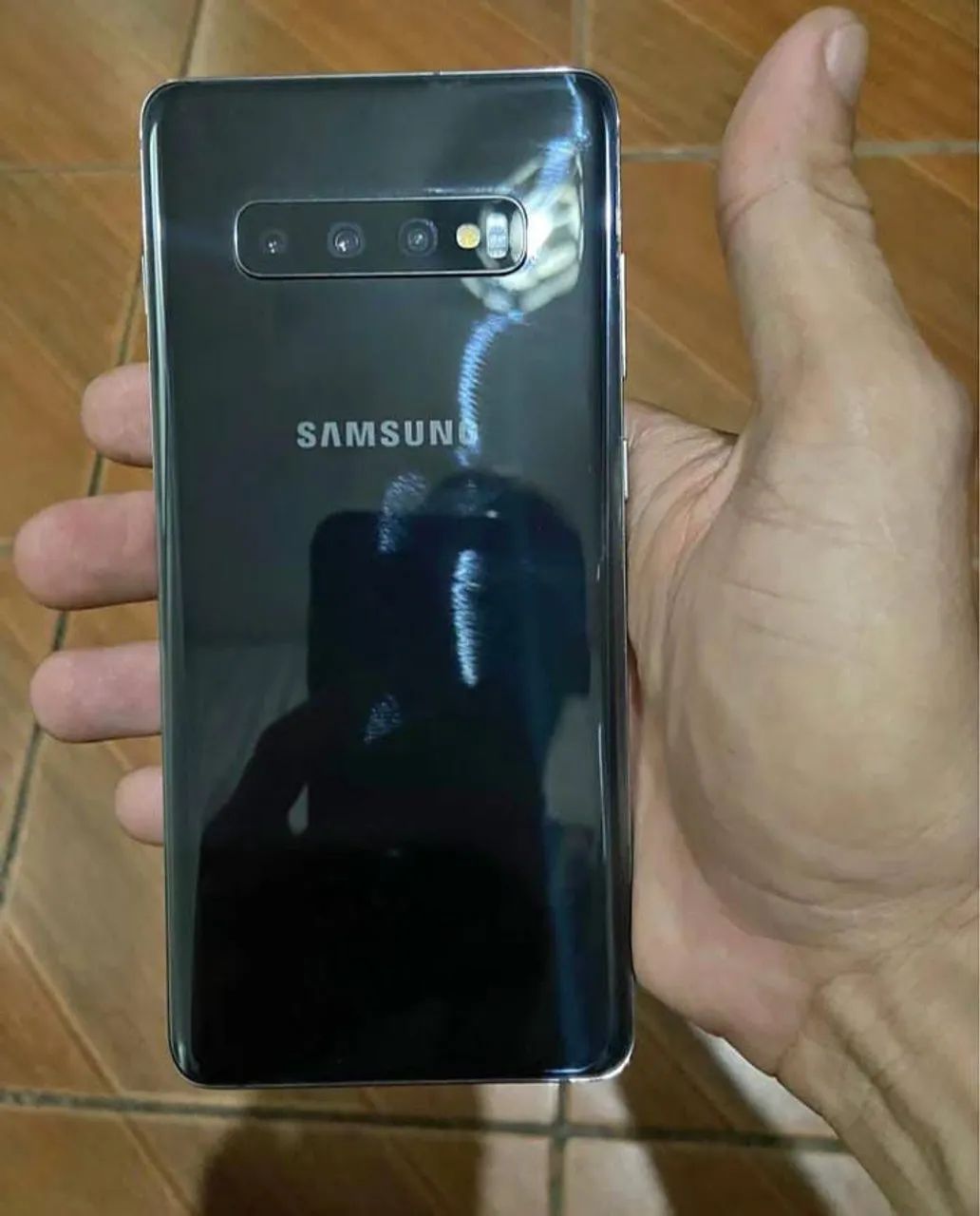 Samsung s10 pra sair logo